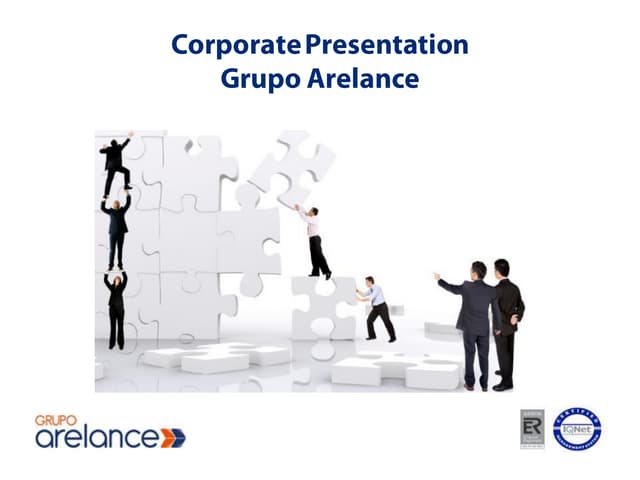 Dossier corporativo en inglés