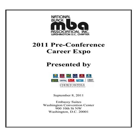 2011 Career Expo Program Final