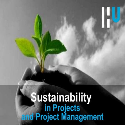 2011 Lecture Sustainability In Projects And Project Management
