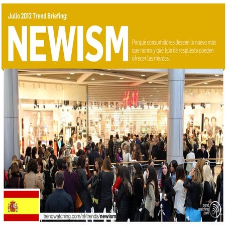 [ES] trendwatching.com's NEWISM