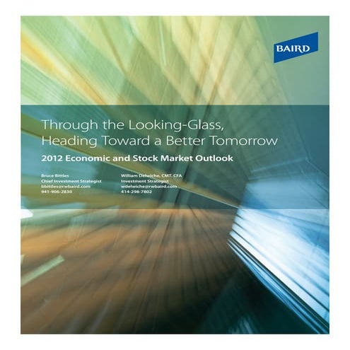 2012 Economic and Stock Market Outlook - Dec. 2011