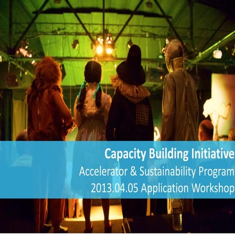 2013 04 HAA Accelerator &amp; Sustainability App Workshop