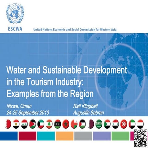 R. Klingbeil & A. Sabran, 2013: Water and Sustainable Development in the Tour...
