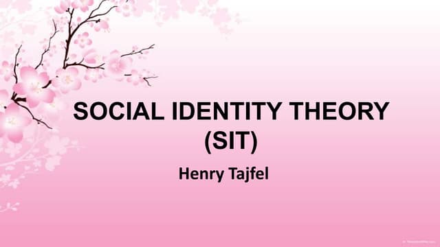 2014-01-15-social-identity-theory-sit.pptx