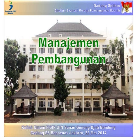 Manajemen  Pembangunan
