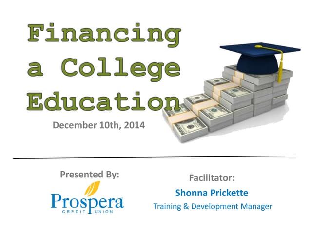 December 2014 Student Loan Seminar Presentation