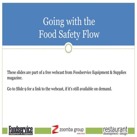 Going with the Food Safety Flow
