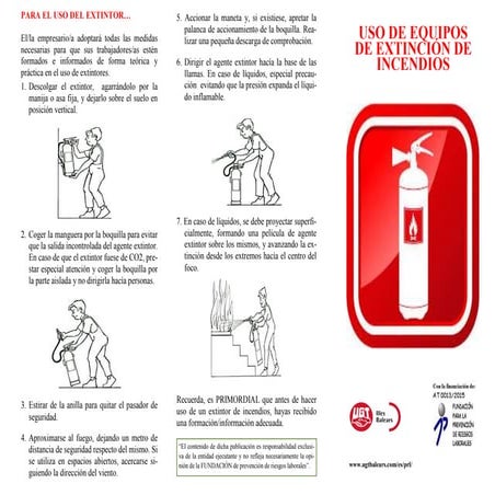 20160915   triptico uso de extintores