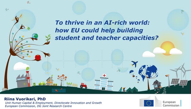 Ai in Education: Helping EU to thrive