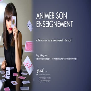 Animer un enseignement interactif