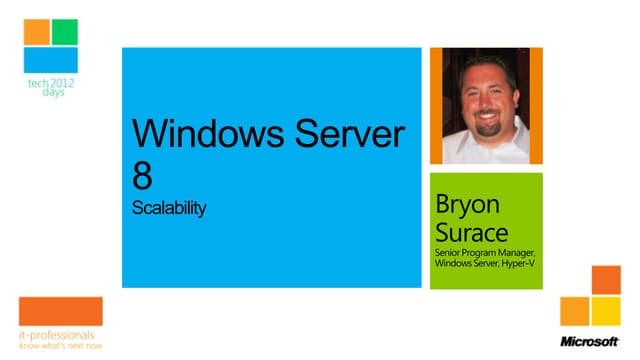 Windows 8 Hyper-V: Scalability