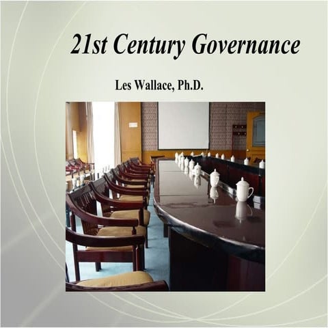 21st Century Governance