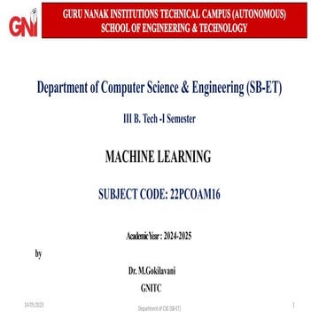 22PCOAM16 Unit 3 Session 23  Different ways to Combine Classifiers.pptx
