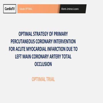 Estudio OPTIMAL AHA  2025 Nueva  Orleans