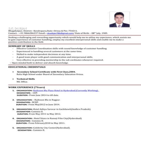 SaibjainResume