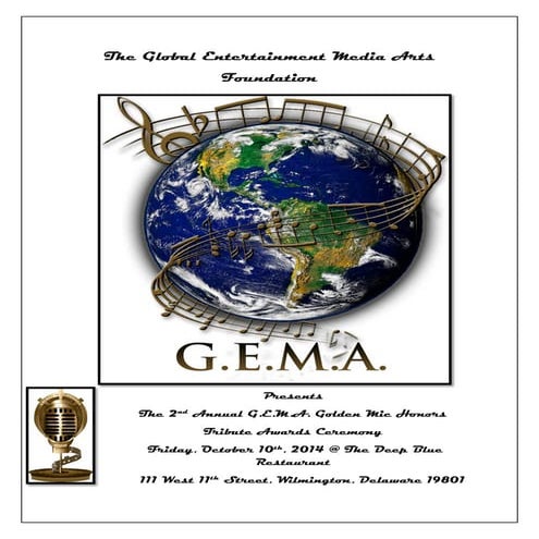 The Global Entertainment Media Arts Upload A