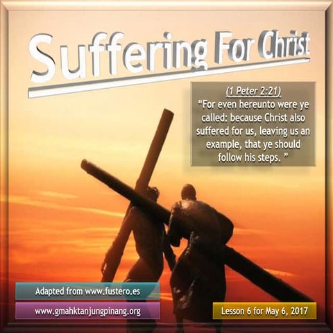 Sabbath school lesson 6, 2nd quarter of 2017