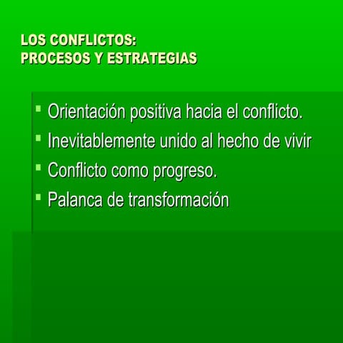 Resolución conflictos en menores