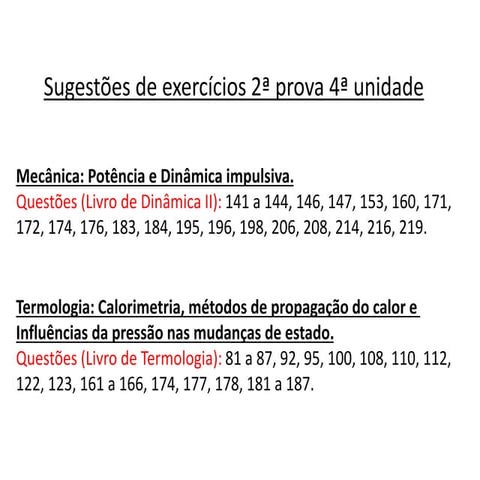 2ª prova da 4ª unidade