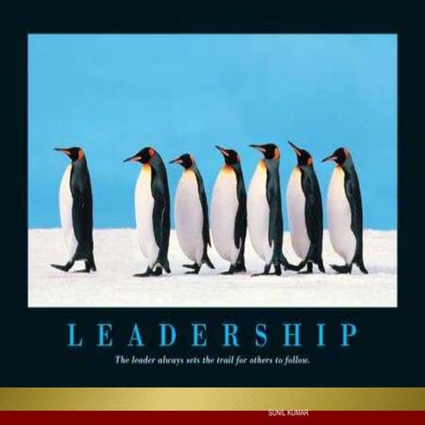 leader ship Motivated ppt