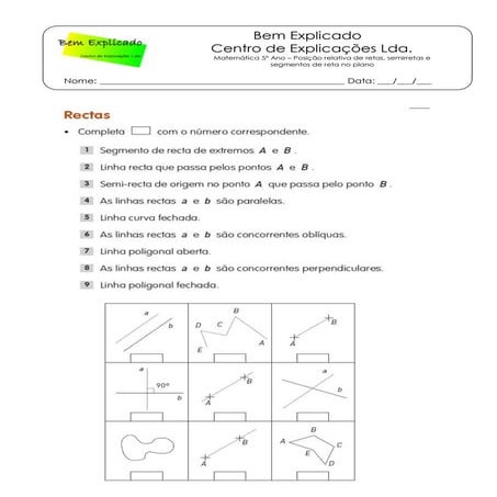 3.1   posição relativa de retas, semirretas e segmentos de reta no plano - fi...