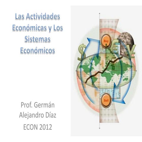 Las actividades y los sistemas económicos