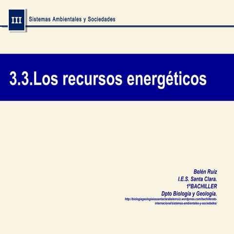 3.3.recursos energéticos