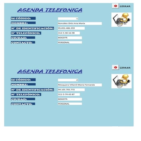 3.formulario de agenda telefonica
