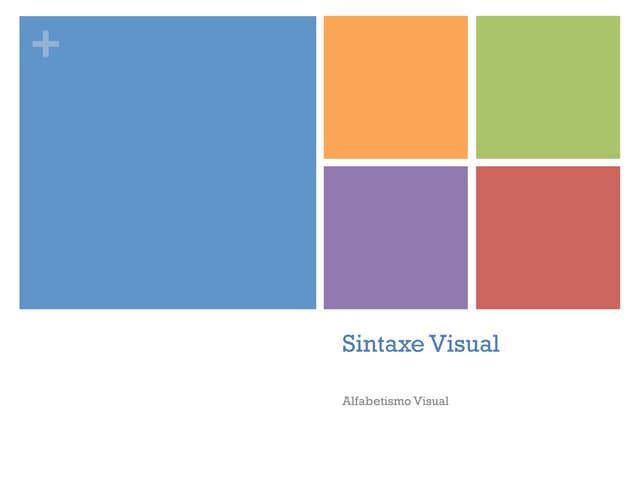 3º - Sintaxe visual