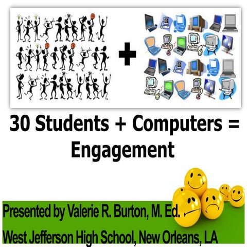 30 computers and 30 students
