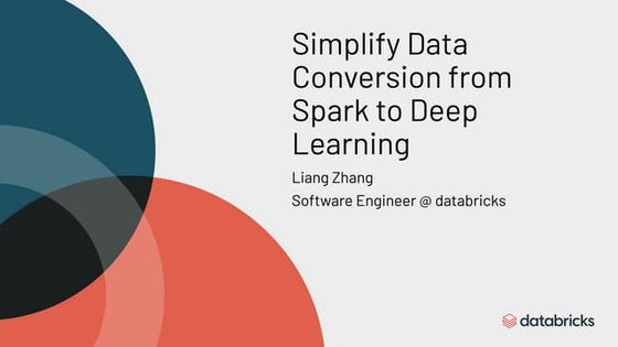 Simplify Data Conversion from Spark to TensorFlow and PyTorch