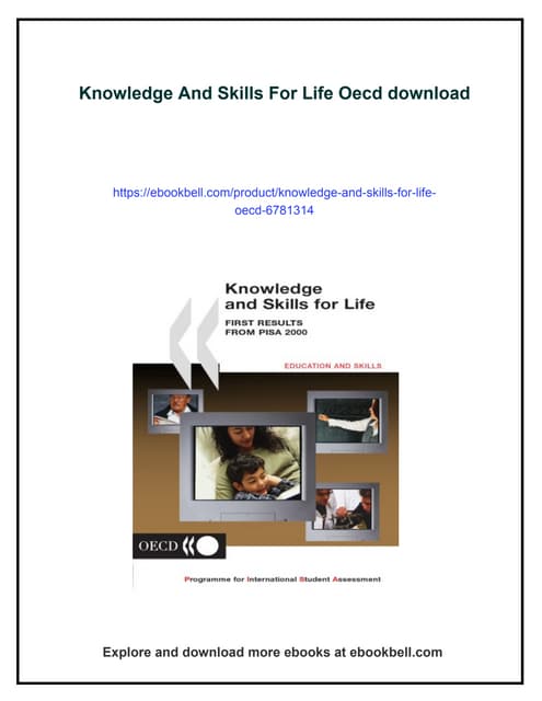 Download full ebook of Knowledge And Skills For Life Oecd instant download pdf