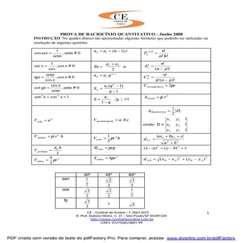 34235355 prova-de-raciocinio-quantitativo-anpad-jun-2008