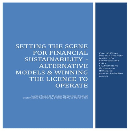 conference presentation