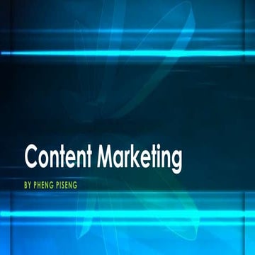 Content Marketing
