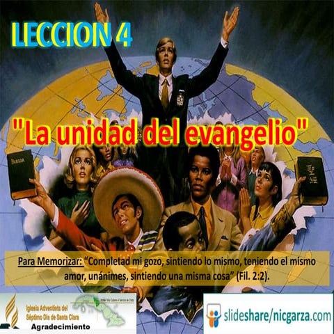 3 la unidad del evangelio