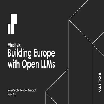 Building Europe with Open LLMs - Manu Setälä.pptx