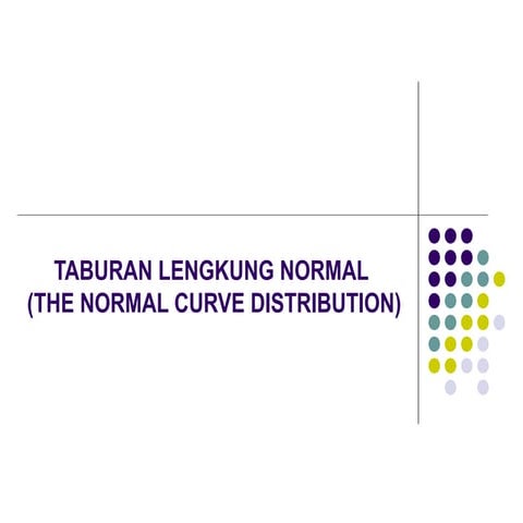 Taburan Lengkung Normal
