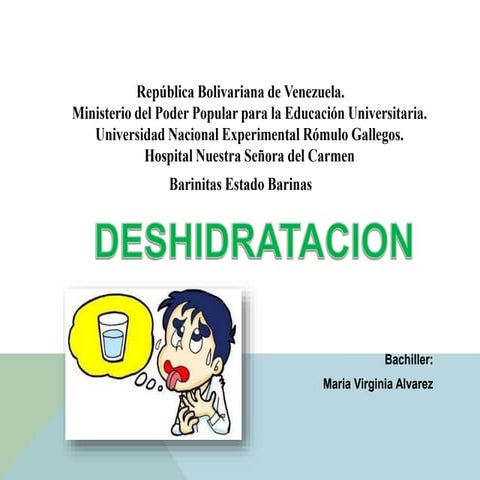 pediatria deshidratacion