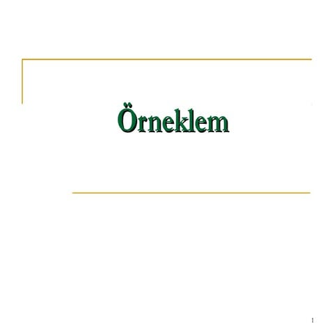 4 örneklem