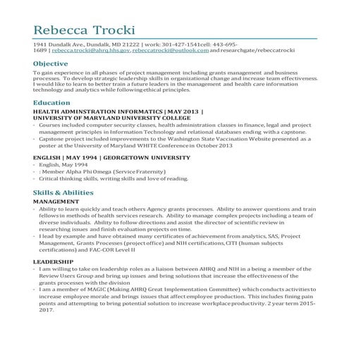 Rebecca Trocki Resume 12.16