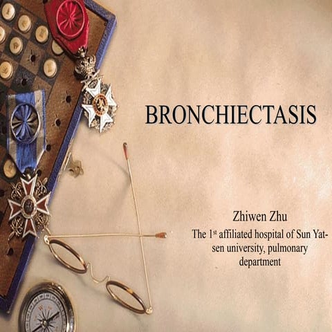 4 bronchiectasis