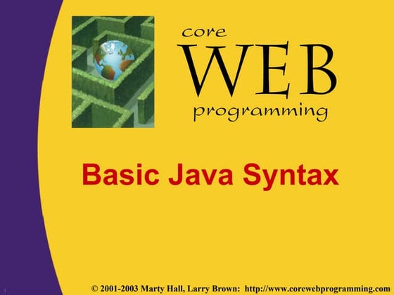 4java Basic Syntax