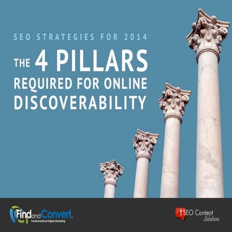 4 Pillars for SEO and Online Discoverability in 2014