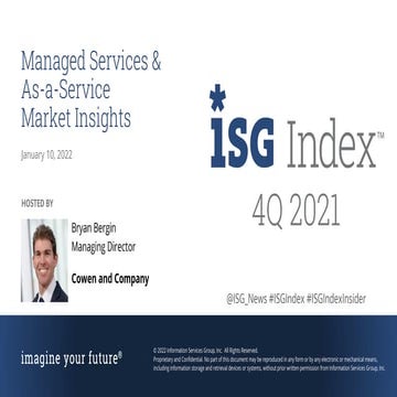 4Q21 Global ISG Index™