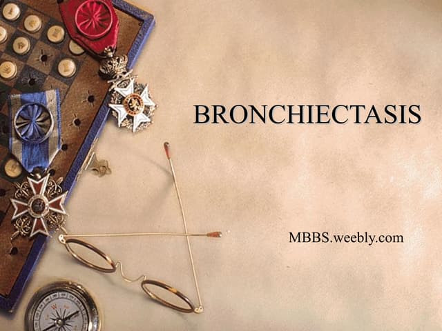 5.Bronchiectasis