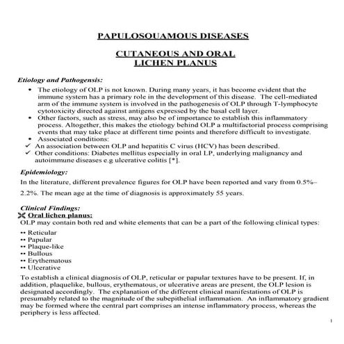 6th lecture papulosquamous ds-lp 