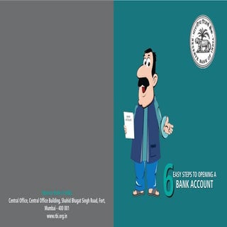 6 easy steps to opening a bank account