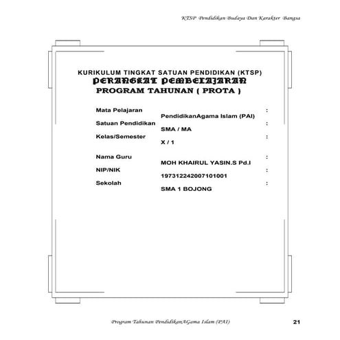 [6] program tahunan pai sma