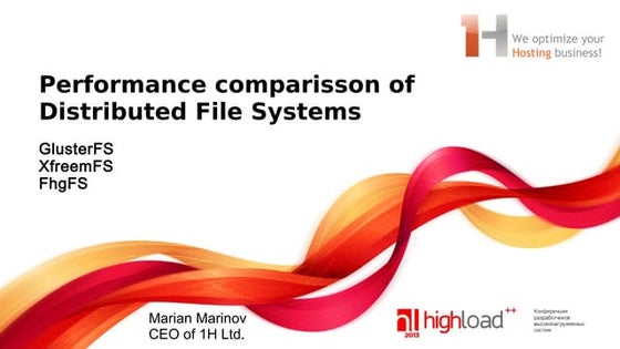 Marian Marinov, 1H Ltd.